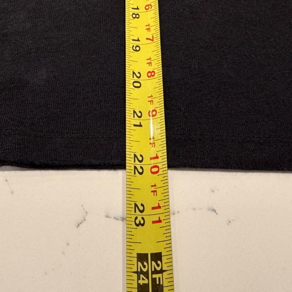 LOFT Black Women's Blouse with Smocked Square Knit Neckline Size XL - Picture 7 of 7